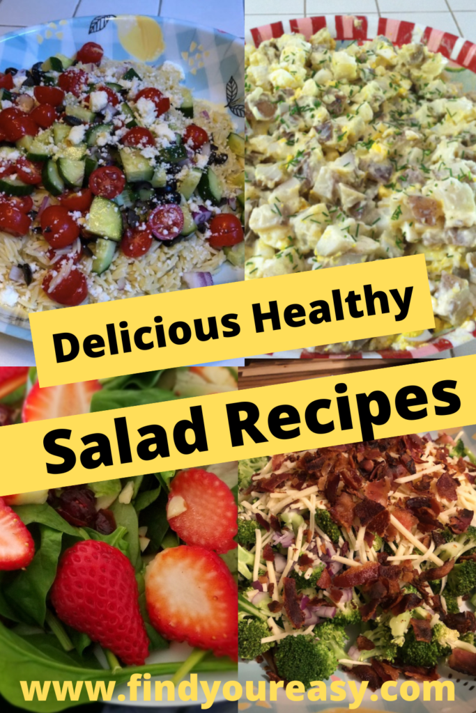 Delicious, healthy summer salads